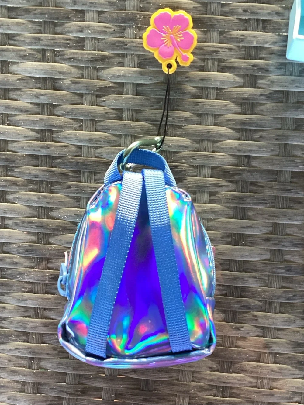 Real Littles Disney Stitch Backpack Holographic Design Keychain